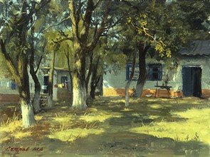 &amp;quot;Этюд . Сад в Керчи&amp;quot;