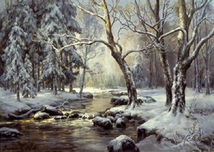 &amp;quot;Зимний ручей  (2 вариант)&amp;quot;