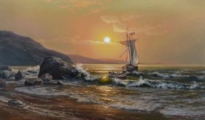 &amp;quot;Вечер на море  (2 вариант)&amp;quot;