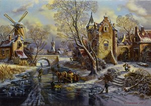 &amp;quot;Голландский пейзаж зимний&amp;quot;