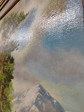 Картина маслом "Горная речка" - фото 5497